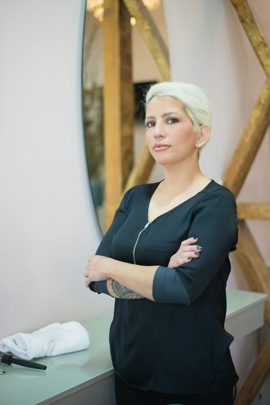 Professional salon owner